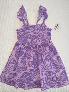 The Children's Place Purple Floral Sleeveless Sundress NWT 3T